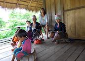 With the Akha in north Laos